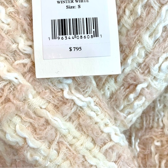 [🌟 PRICE FIRM] LoveShackFancy Plaid Tweed Pearl Button Long Trench Coat - Picture 11 of 16